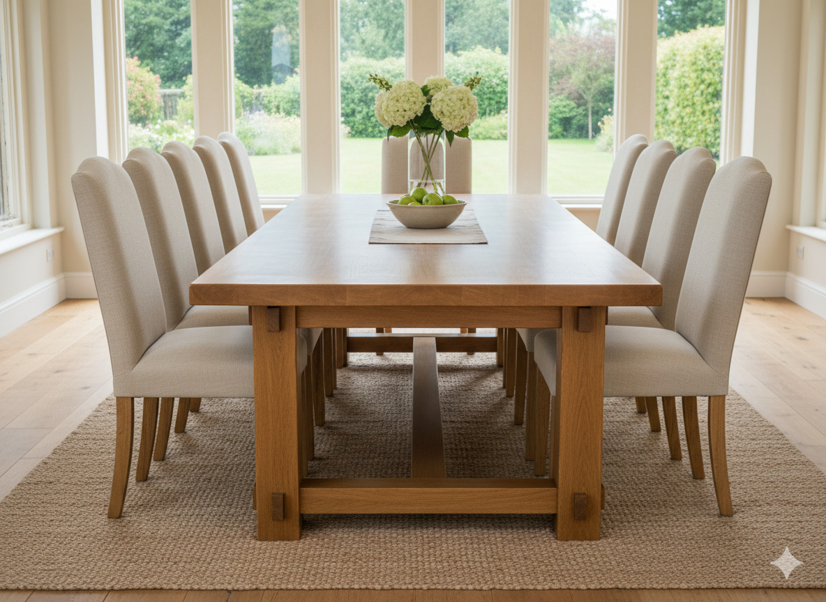 Heritage Dining Table by Klixarunphorol